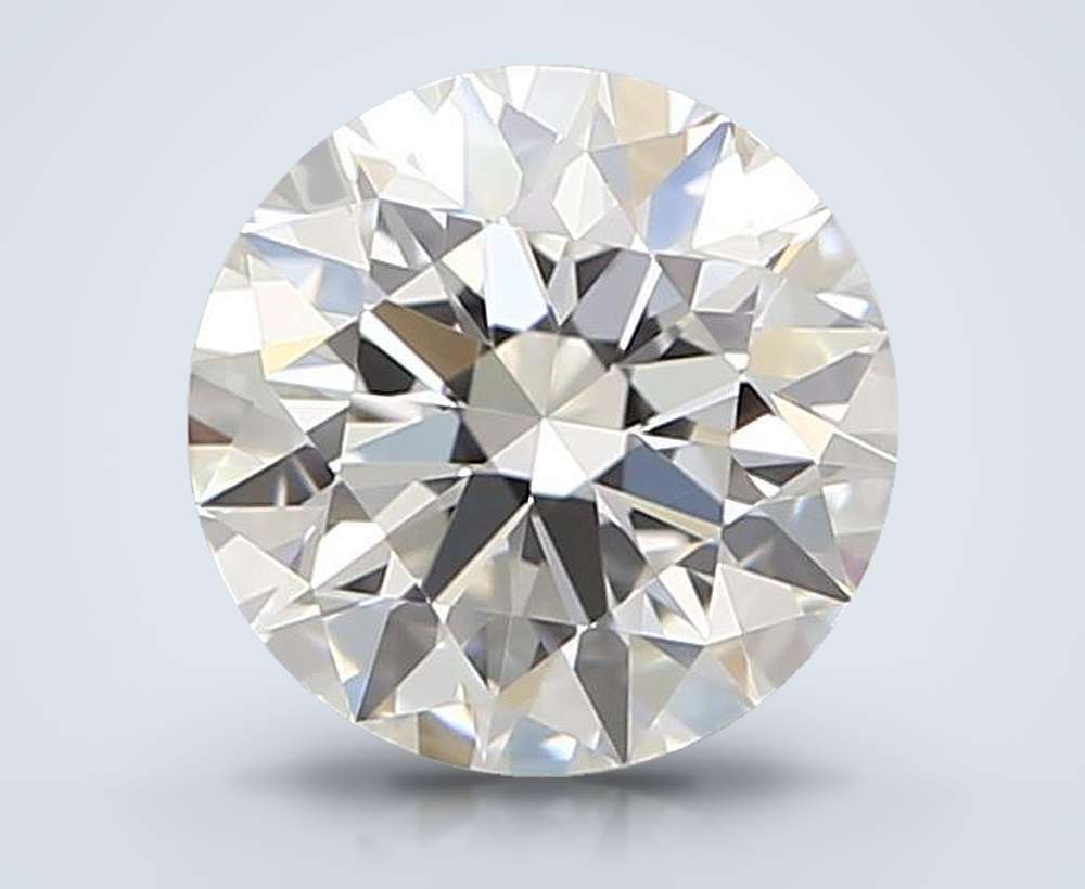 0.57 Carat Round Natural Diamond