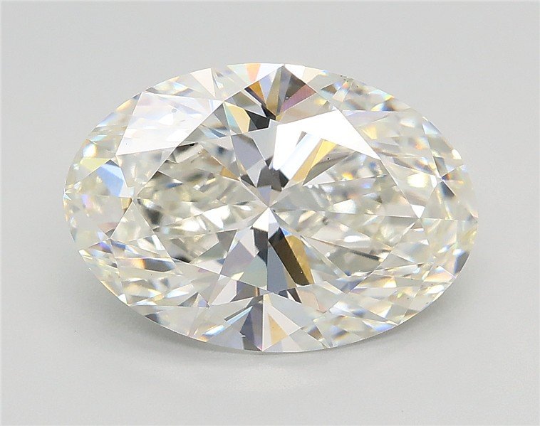 3.52ct H VS2 Rare Carat Ideal Cut Oval Lab Grown Diamond