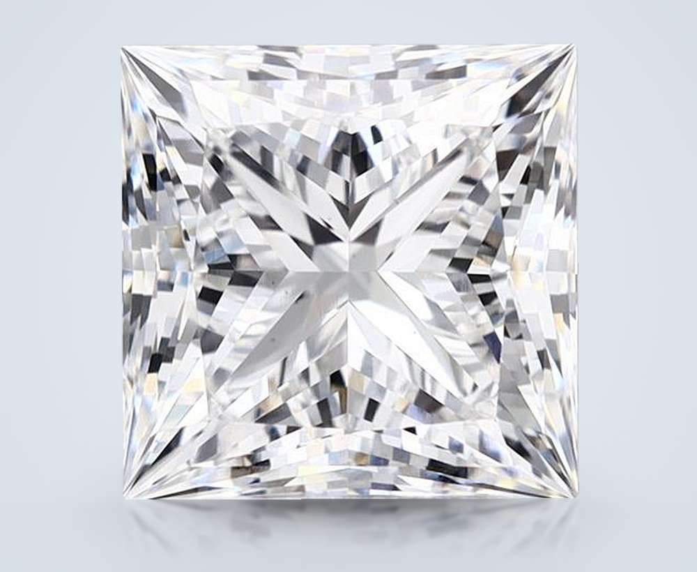 3.91 Carat Princess Lab Diamond