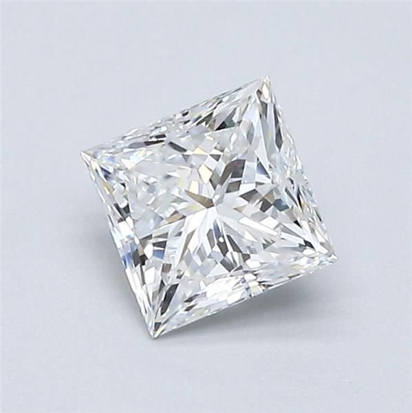 0.75ct E SI1 Very Good Cut Princess Diamond