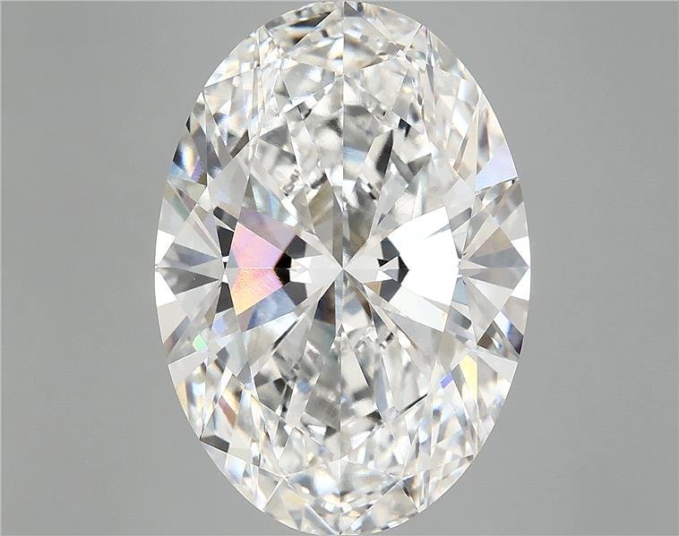 10.52ct F VS1 Rare Carat Ideal Cut Oval Lab Grown Diamond