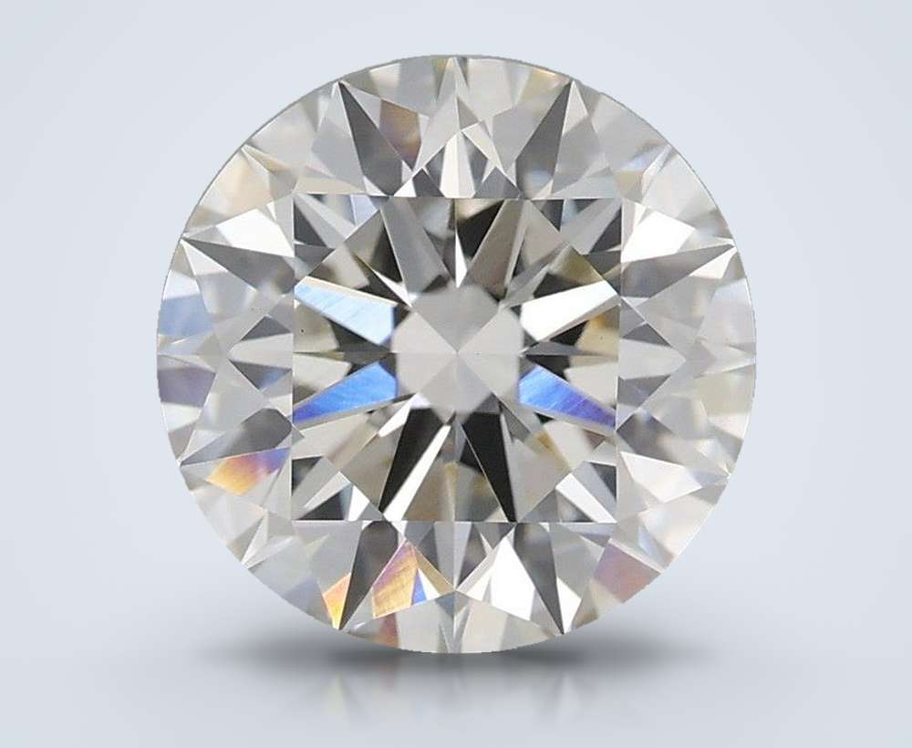 3.08 Carat Round Lab Diamond