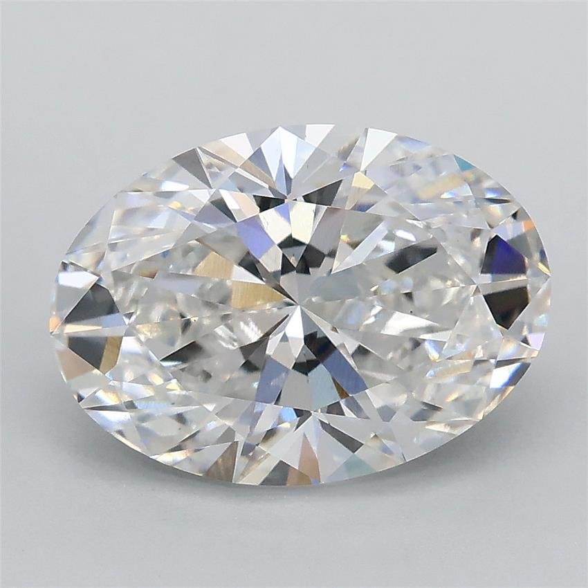 2.53ct E VS1 Rare Carat Ideal Cut Oval Lab Grown Diamond