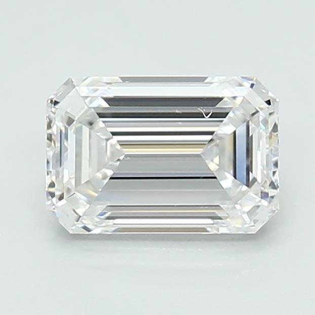 1.08ct D VVS1 Rare Carat Ideal Cut Emerald Lab Grown Diamond