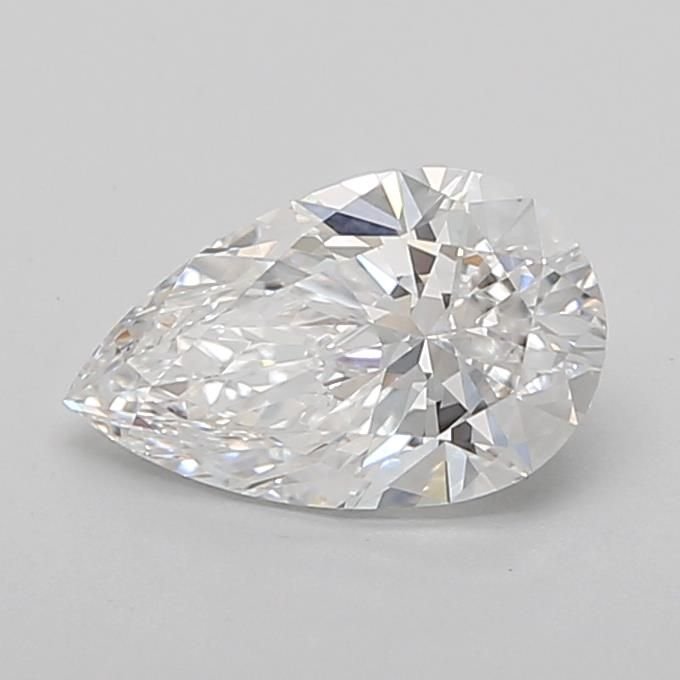1.05ct D VVS1 Rare Carat Ideal Cut Pear Lab Grown Diamond