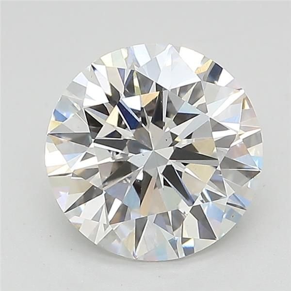 2.17ct D VS2 Rare Carat Ideal Cut Round Lab Grown Diamond