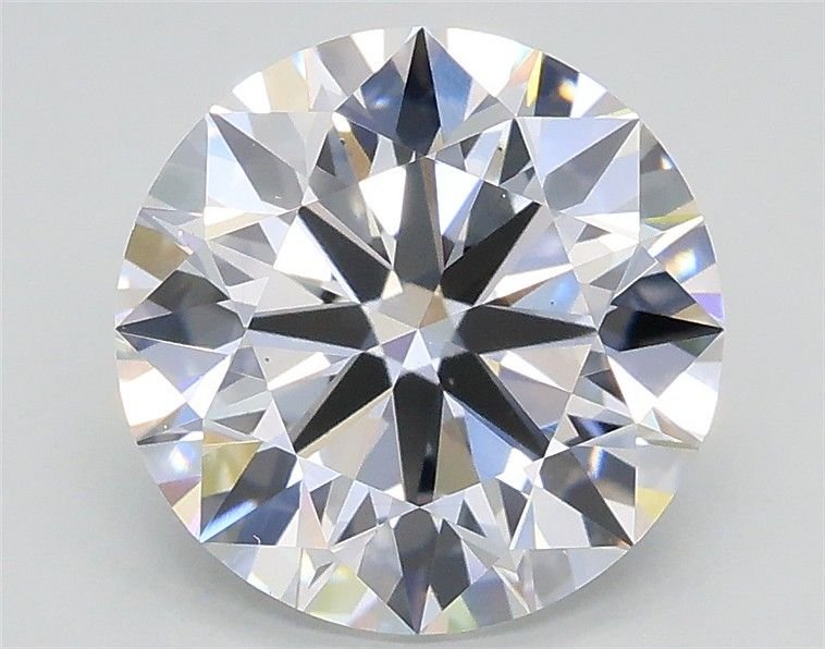 2.51ct D VS1 Excellent Cut Round Lab Grown Diamond