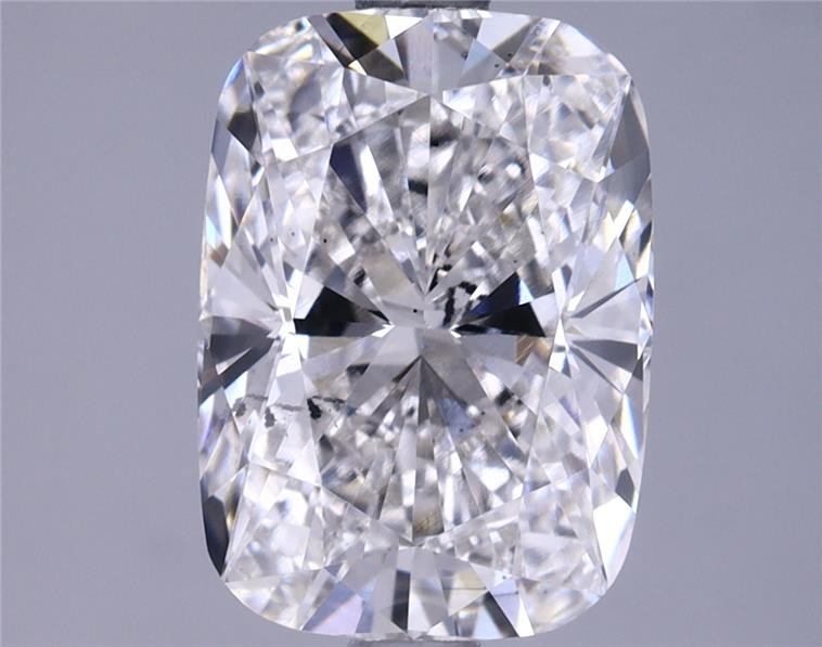 2.59ct H SI1 Rare Carat Ideal Cut Cushion Lab Grown Diamond