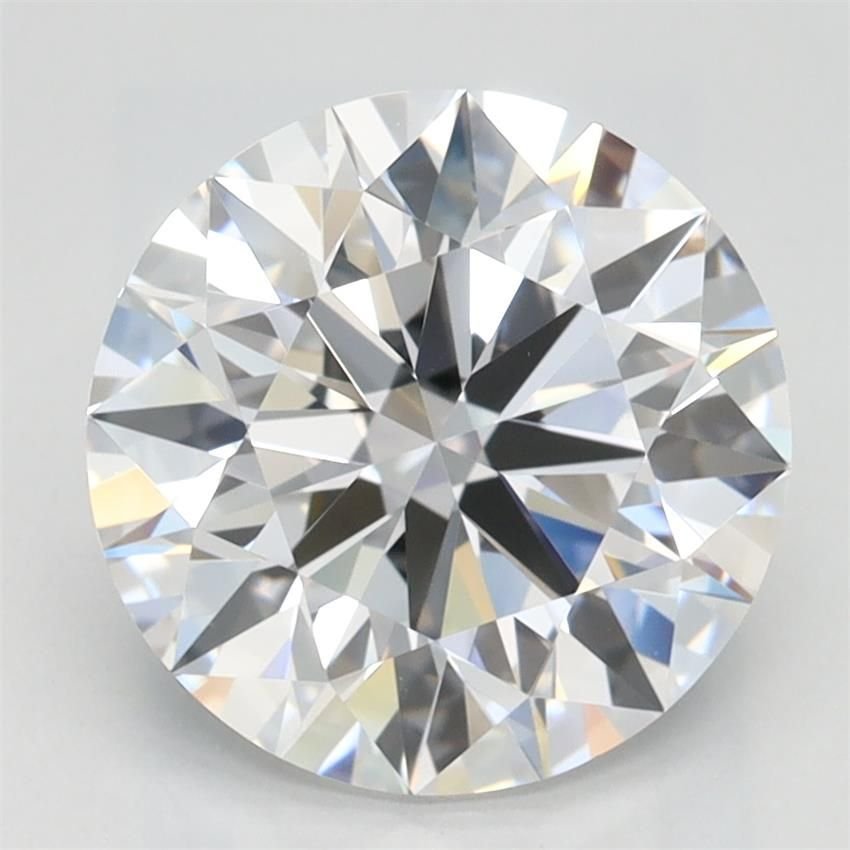 2.52ct D IF Rare Carat Ideal Cut Round Lab Grown Diamond