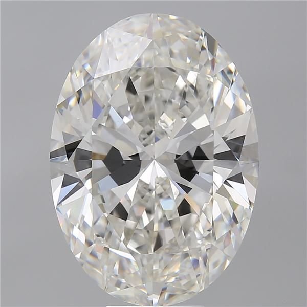 11.13ct F VVS2 Rare Carat Ideal Cut Oval Lab Grown Diamond