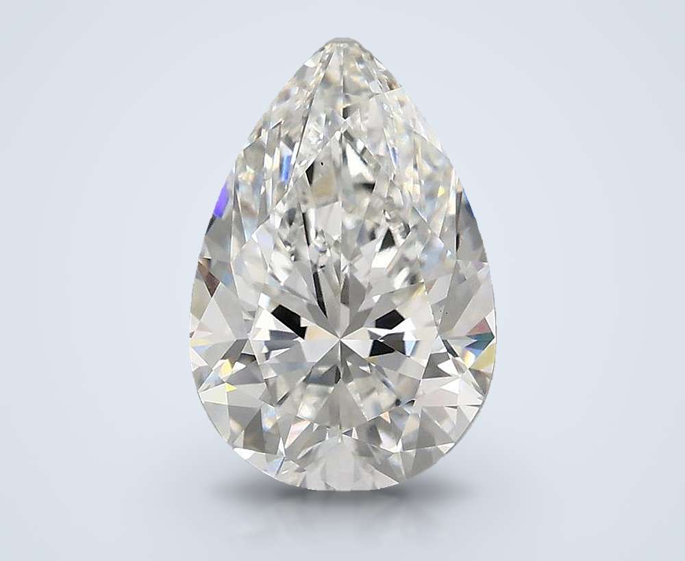 2.71 Carat Pear Lab Diamond
