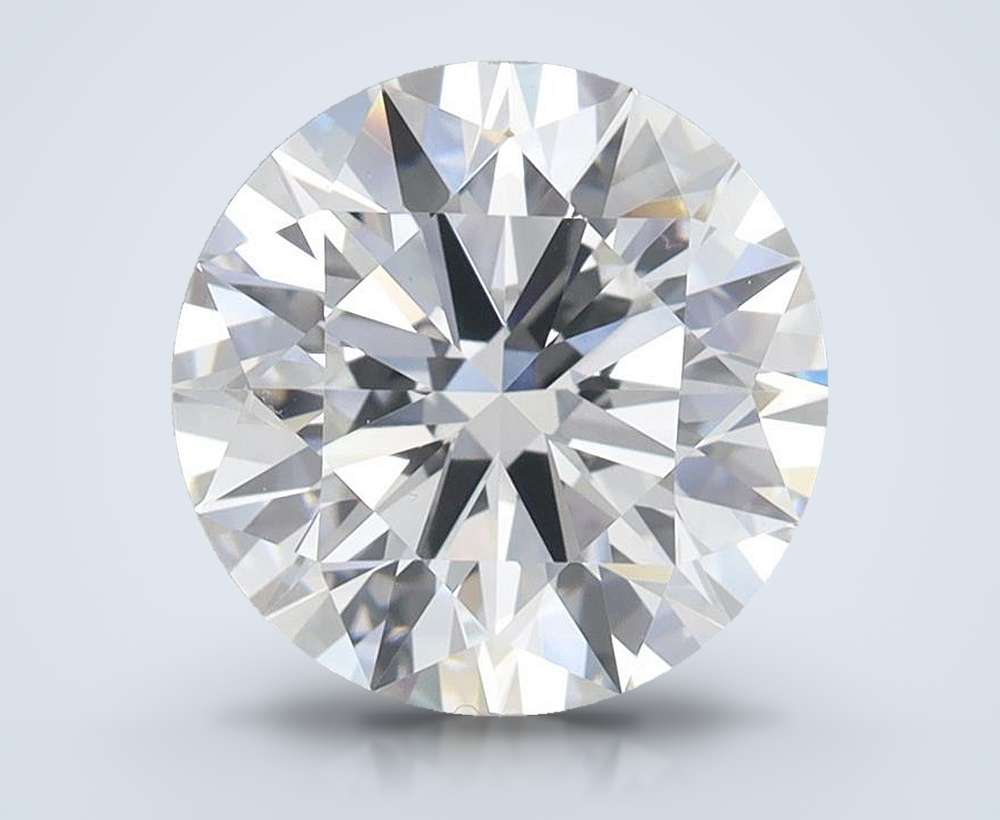 3.51 Carat Round Lab Diamond