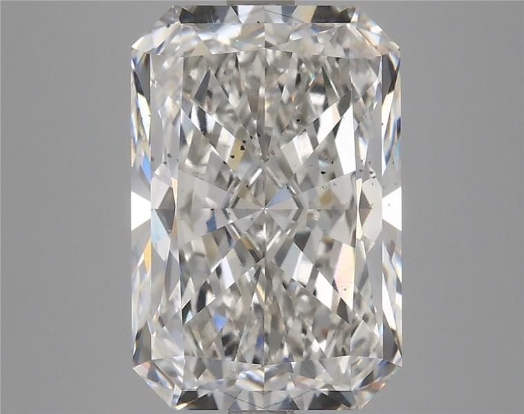 5.11ct H SI1 Rare Carat Ideal Cut Radiant Lab Grown Diamond