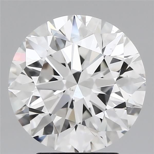 3.10ct G SI1 Rare Carat Ideal Cut Round Diamond