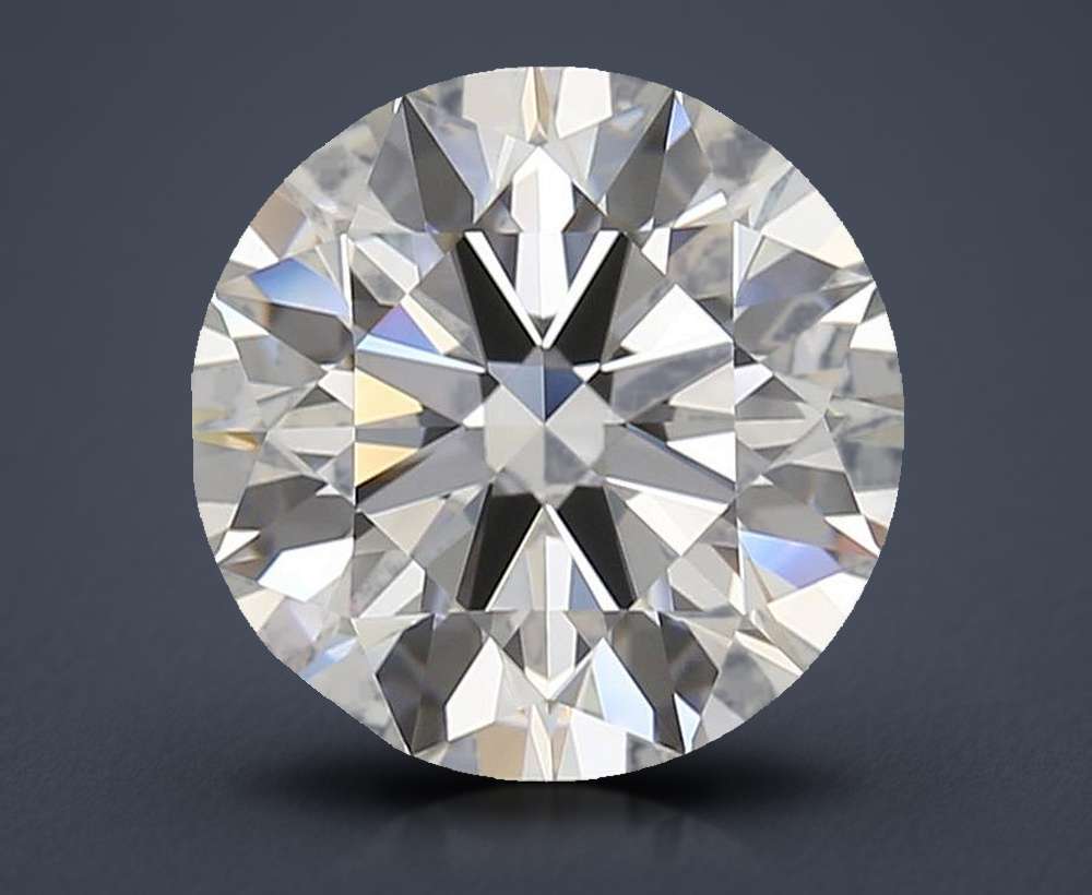 3.98 Carat Round Lab Diamond