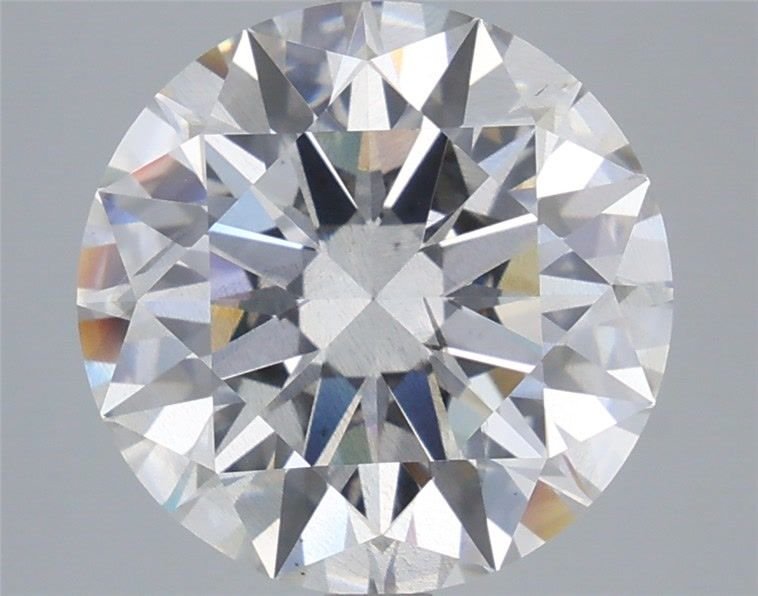 5.04ct F SI1 Rare Carat Ideal Cut Round Lab Grown Diamond