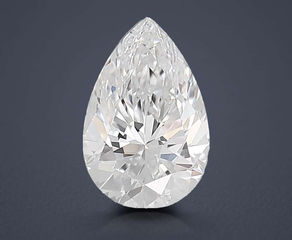 1.56 Carat Pear Lab Diamond