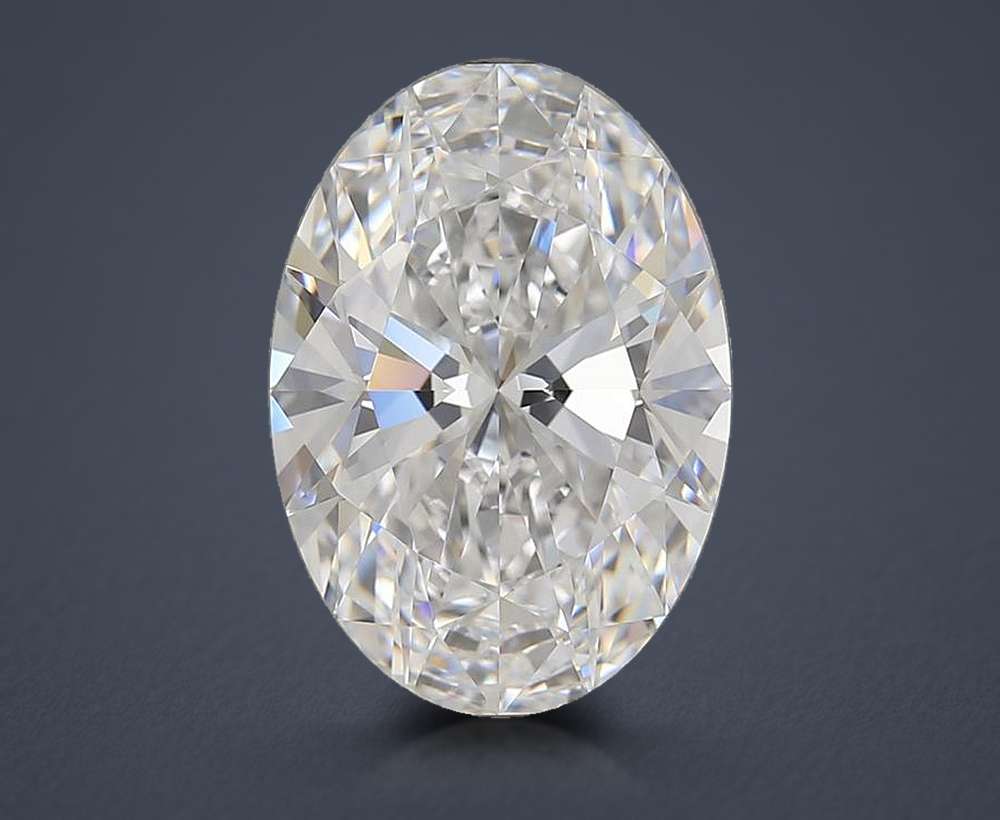 5.71 Carat Oval Lab Diamond