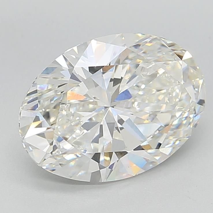 4.20ct G VS1 Rare Carat Ideal Cut Oval Lab Grown Diamond