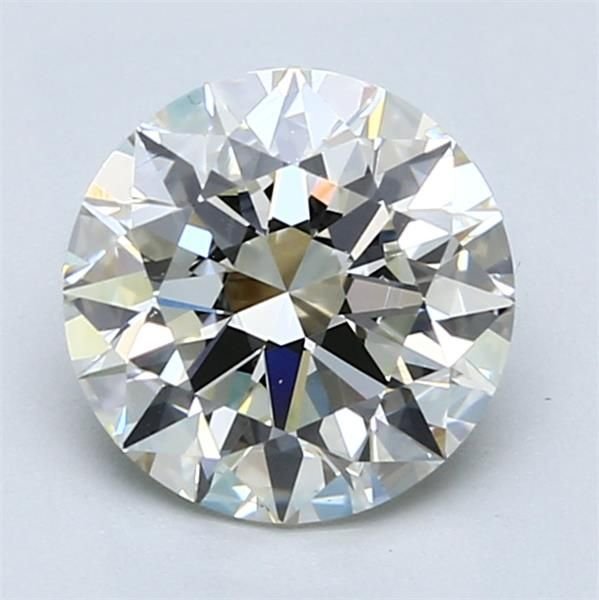 2.16ct K VS1 Rare Carat Ideal Cut Round Diamond