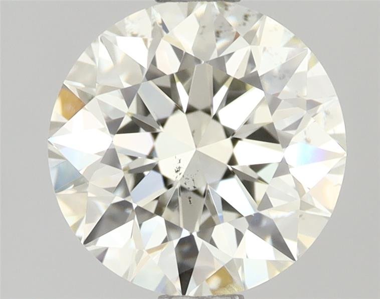 1.53ct K SI1 Rare Carat Ideal Cut Round Diamond