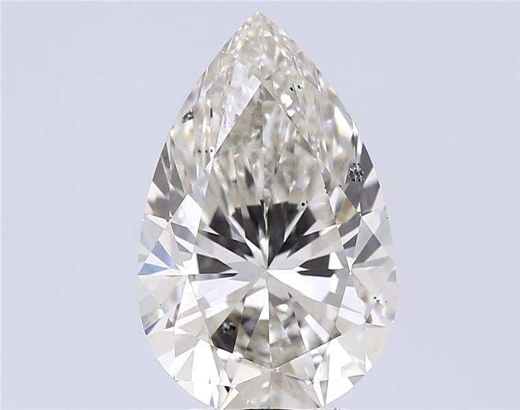 5.12ct I SI1 Rare Carat Ideal Cut Pear Lab Grown Diamond