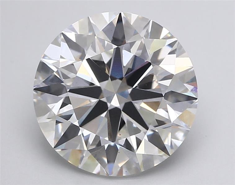 8.44ct G VS2 Excellent Cut Round Lab Grown Diamond