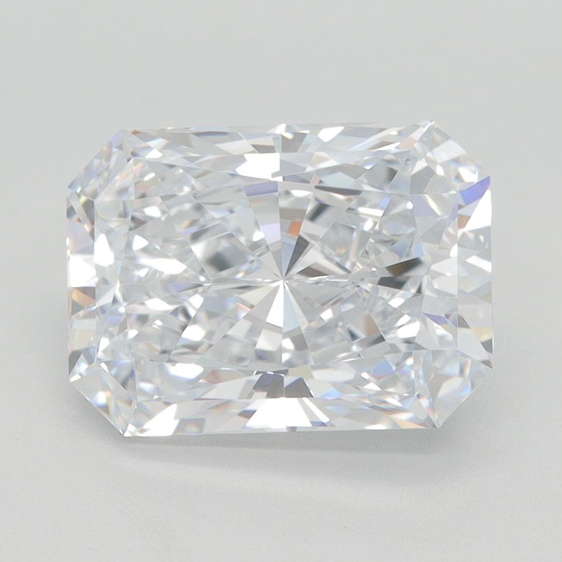 4.02ct F VVS2 Rare Carat Ideal Cut Radiant Lab Grown Diamond