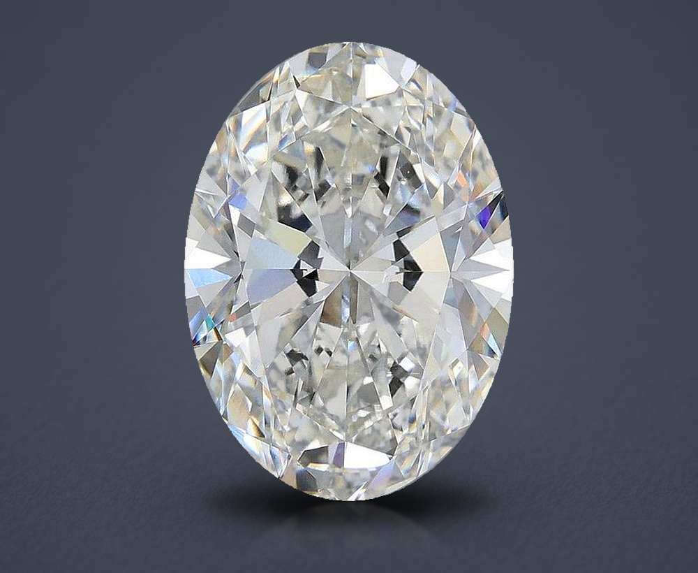 6.00 Carat Oval Lab Diamond