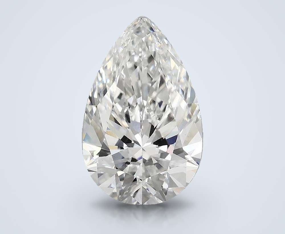 2.50 Carat Pear Lab Diamond