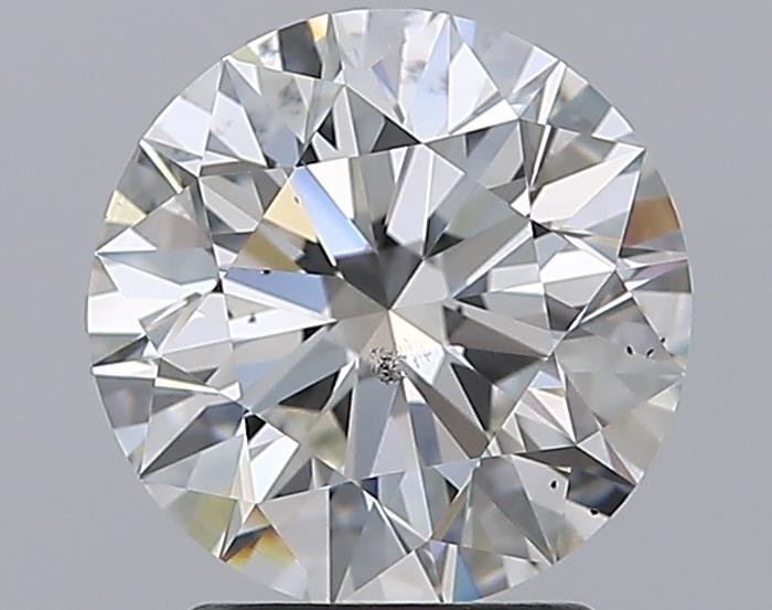 2.21ct H SI1 Rare Carat Ideal Cut Round Diamond