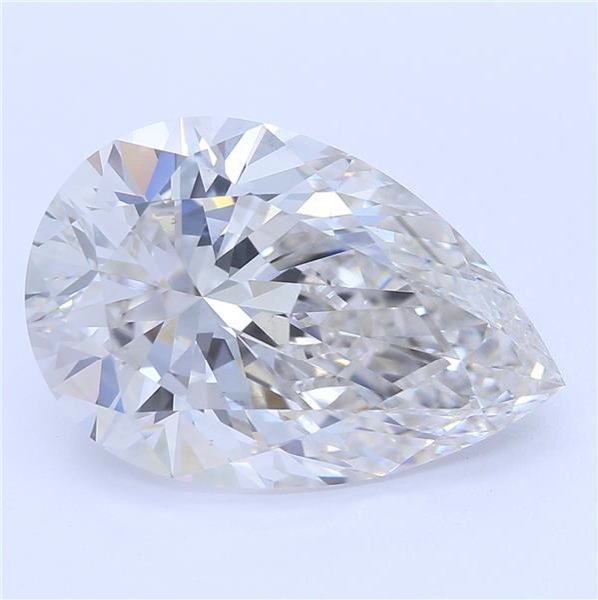 2.78ct G VS1 Rare Carat Ideal Cut Pear Lab Grown Diamond