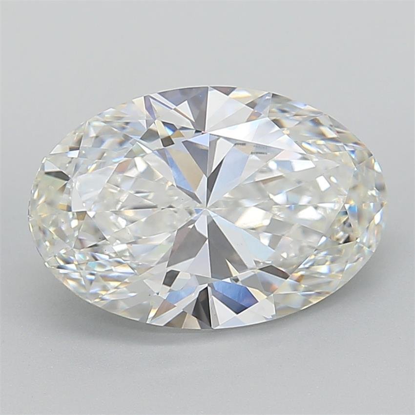 5.00ct G VS1 Rare Carat Ideal Cut Oval Lab Grown Diamond