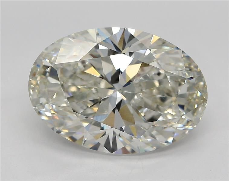 5.09ct G VVS2 Rare Carat Ideal Cut Oval Lab Grown Diamond
