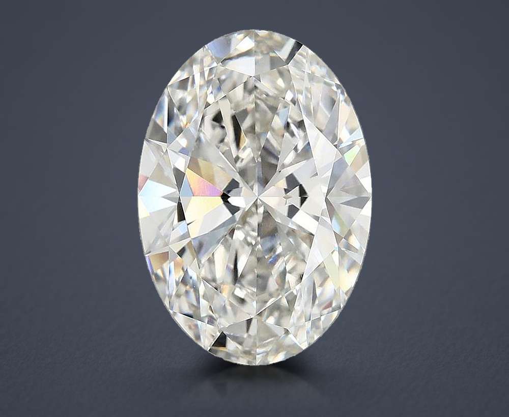 4.89 Carat Oval Lab Diamond