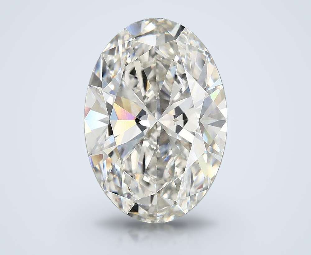4.89 Carat Oval Lab Diamond