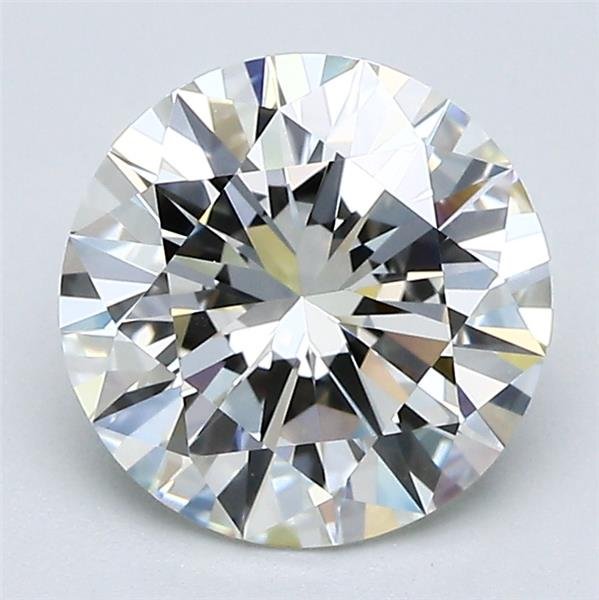 2.05ct J VVS1 Excellent Cut Round Diamond