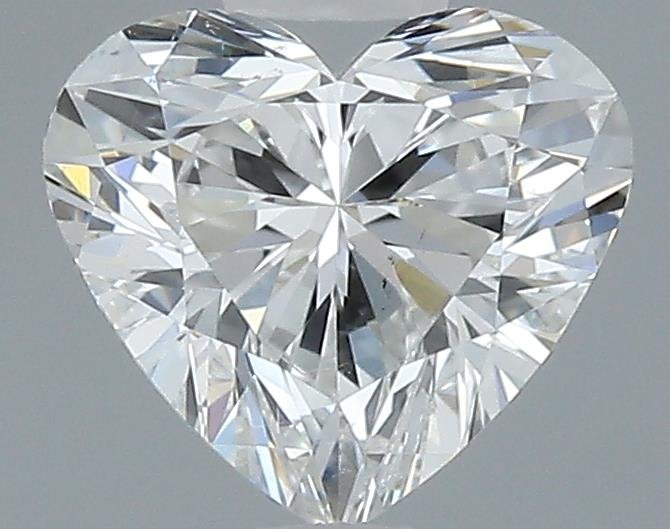 0.61ct H SI1 Rare Carat Ideal Cut Heart Diamond