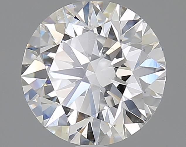 2.02ct E SI2 Rare Carat Ideal Cut Round Diamond