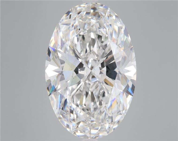 12.24ct F VS2 Rare Carat Ideal Cut Oval Lab Grown Diamond