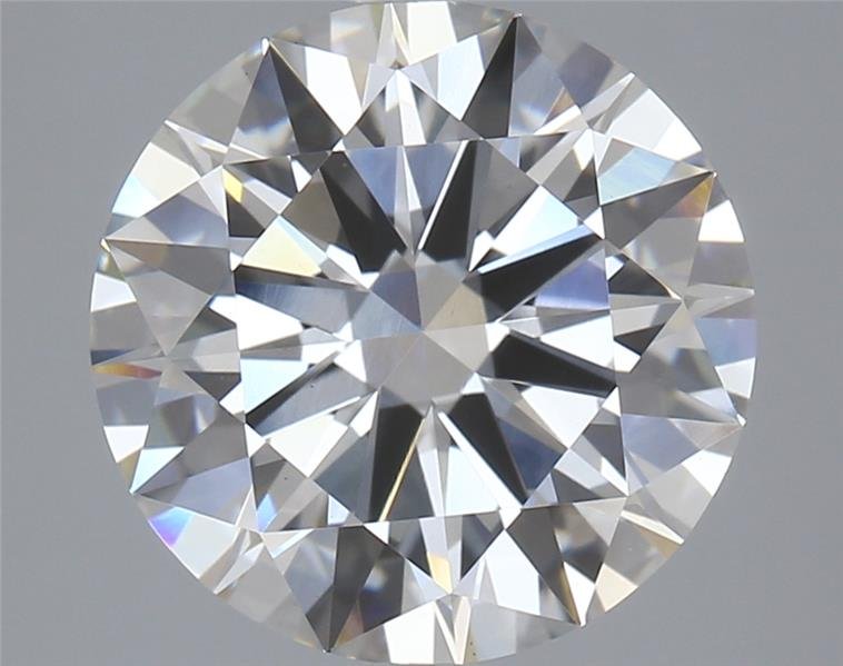 3.81ct H VS1 Rare Carat Ideal Cut Round Lab Grown Diamond