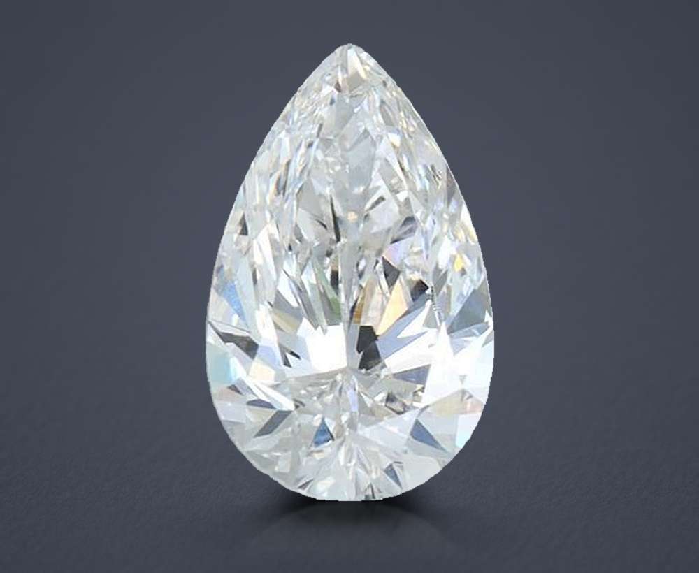 1.71 Carat Pear Lab Diamond
