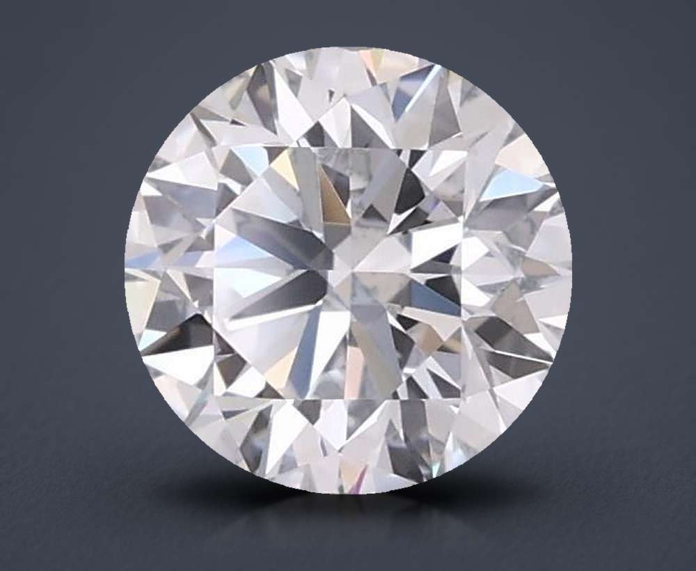 0.72 Carat Round Lab Diamond