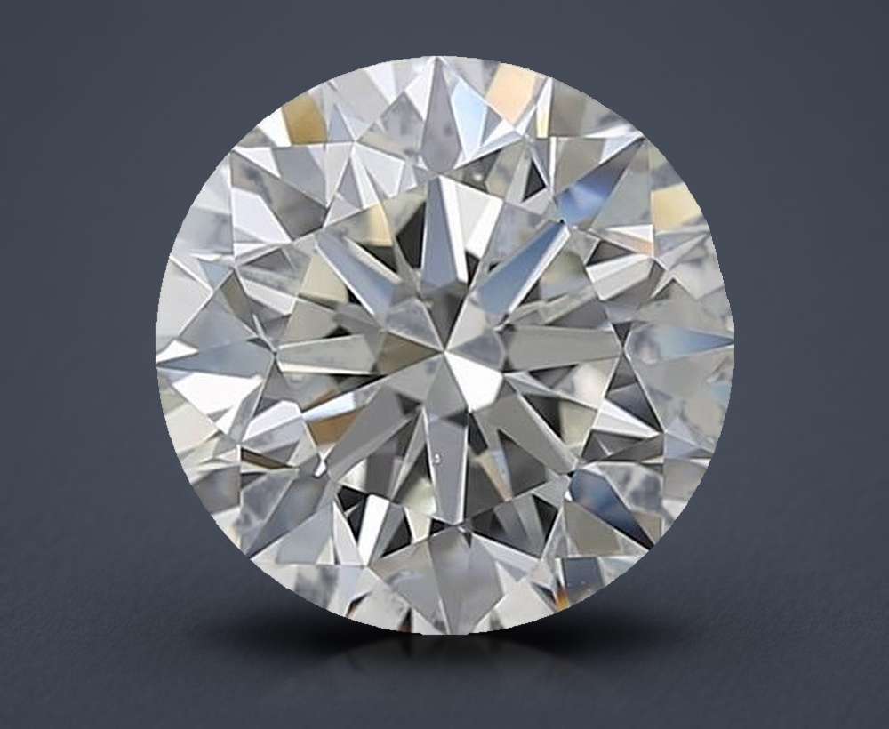 3.51 Carat Round Natural Diamond