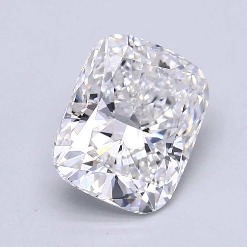 4.30ct E VVS2 Rare Carat Ideal Cut Cushion Lab Grown Diamond