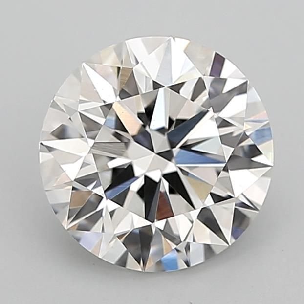 3.04ct F VS1 Rare Carat Ideal Cut Round Lab Grown Diamond