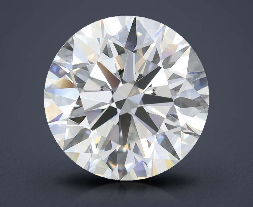 4.61 Carat Round Lab Diamond