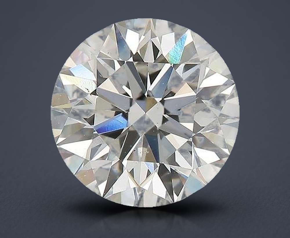 3.25 Carat Round Natural Diamond