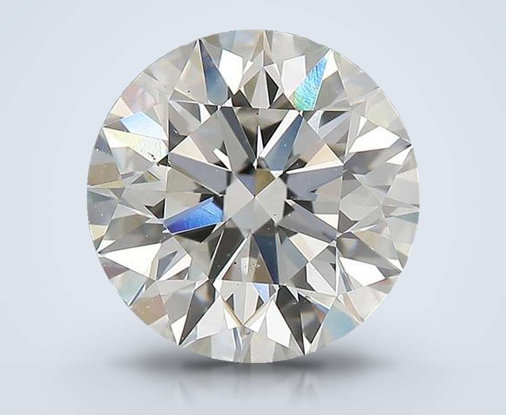 3.25 Carat Round Natural Diamond