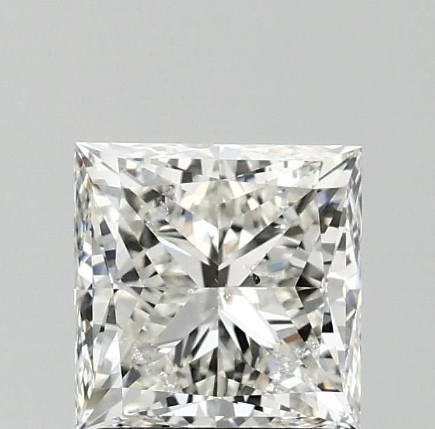 2.01ct J SI2 Excellent Cut Princess Diamond